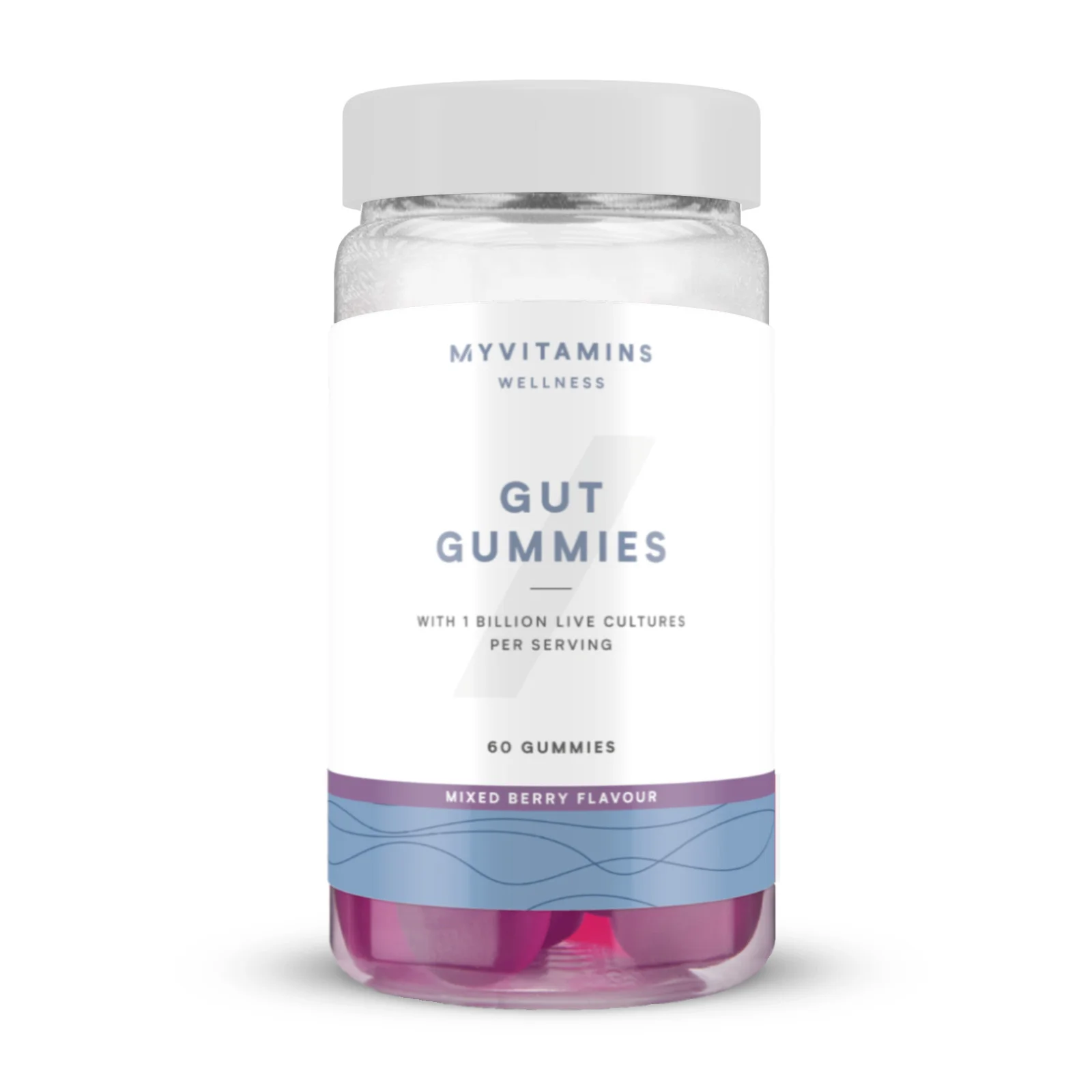 Gut Gummies - 60Gominolas - Frutas del Bosque Imagen 1