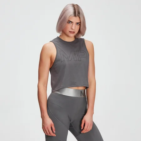 Top sin mangas drirelease® Adapt para mujer de MP - Gris carbón