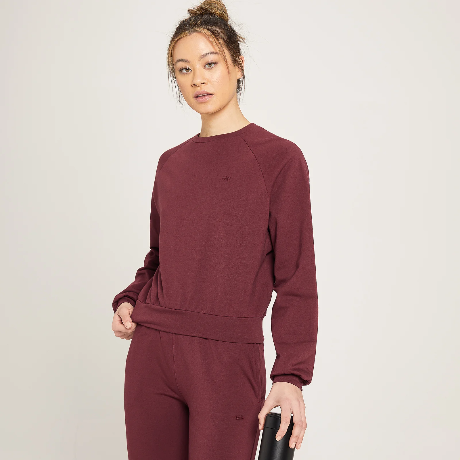 MP Women's Composure Sweatshirt- Washed Oxblood - XXS Imagen 1