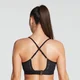 Sujetador deportivo con tirantes Power Ultra para mujer de MP - Negro