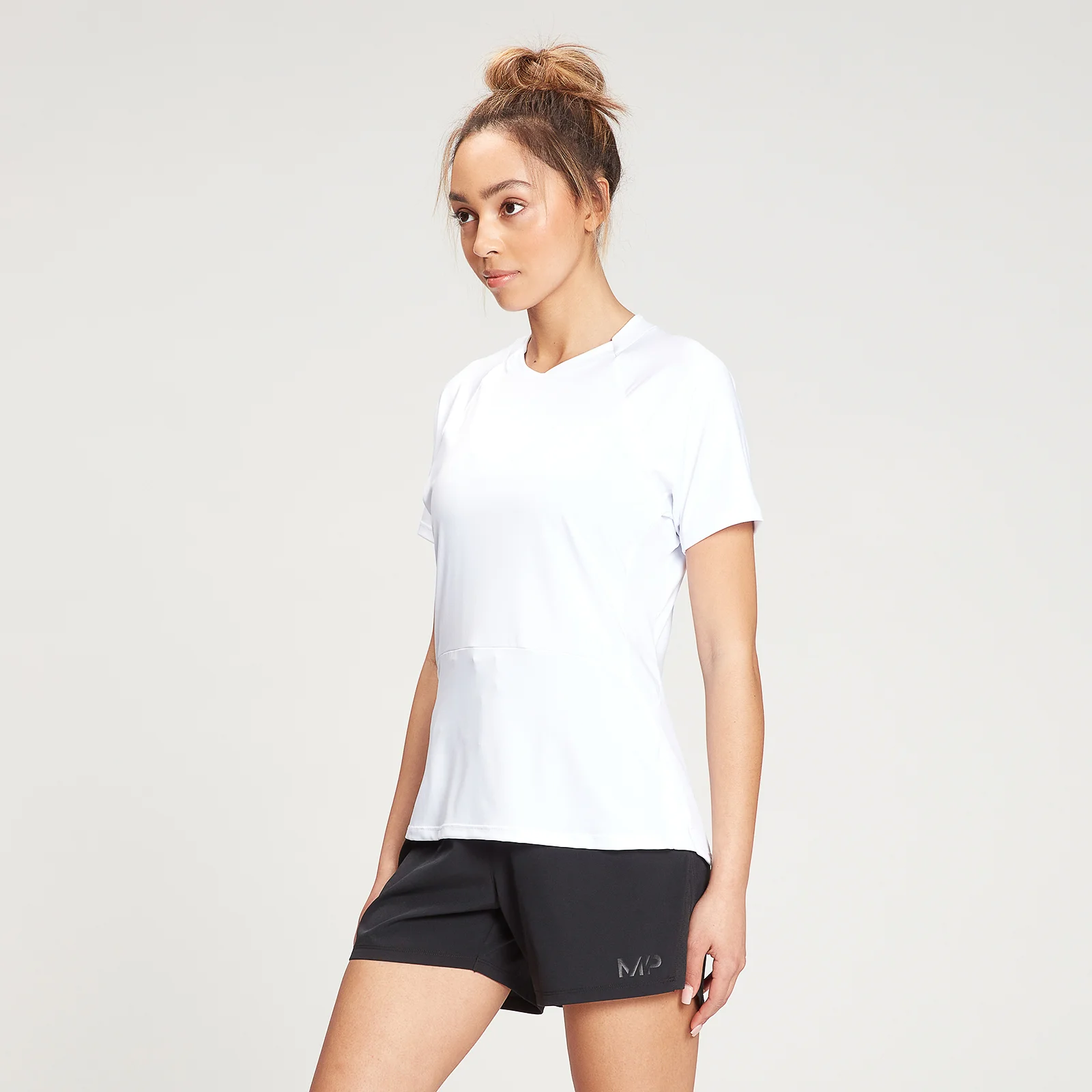 MP Women's Agility Short Sleeve Top - White - XXS Imagen 1