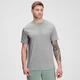 Camiseta de manga corta Tonal Graphic para hombre de MP - Gris tormenta jaspeado
