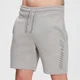 Pantalón corto de chándal Tonal Graphic para hombre de MP – Gris tormenta jaspeado