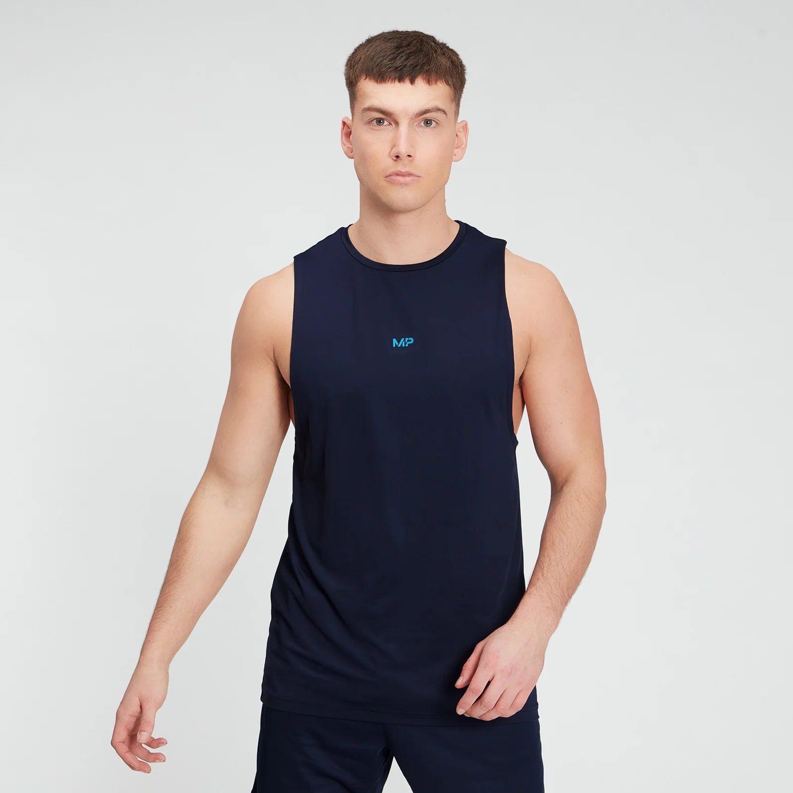 MP Men's Graphic Training Tank - Navy - XXS Imagen 1