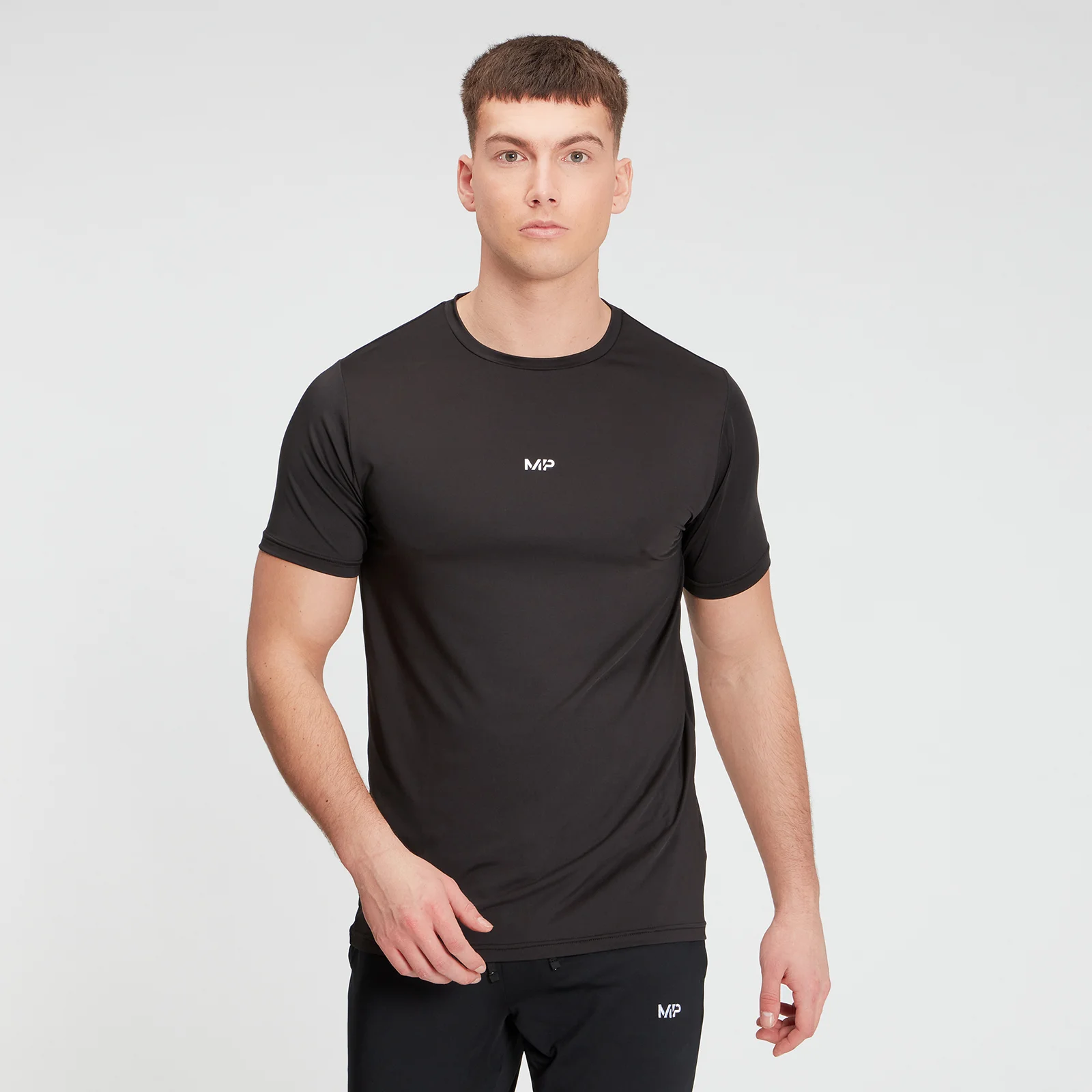 MP Men's Graphic Training Short Sleeve T-Shirt - Black - XXS Imagen 1