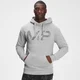 Sudadera con capucha con detalles de camuflaje Tonal Adapt para hombre de MP - Gris tormenta jaspeado