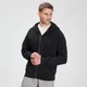 Sudadera de entrenamiento con cremallera para hombre - Negro