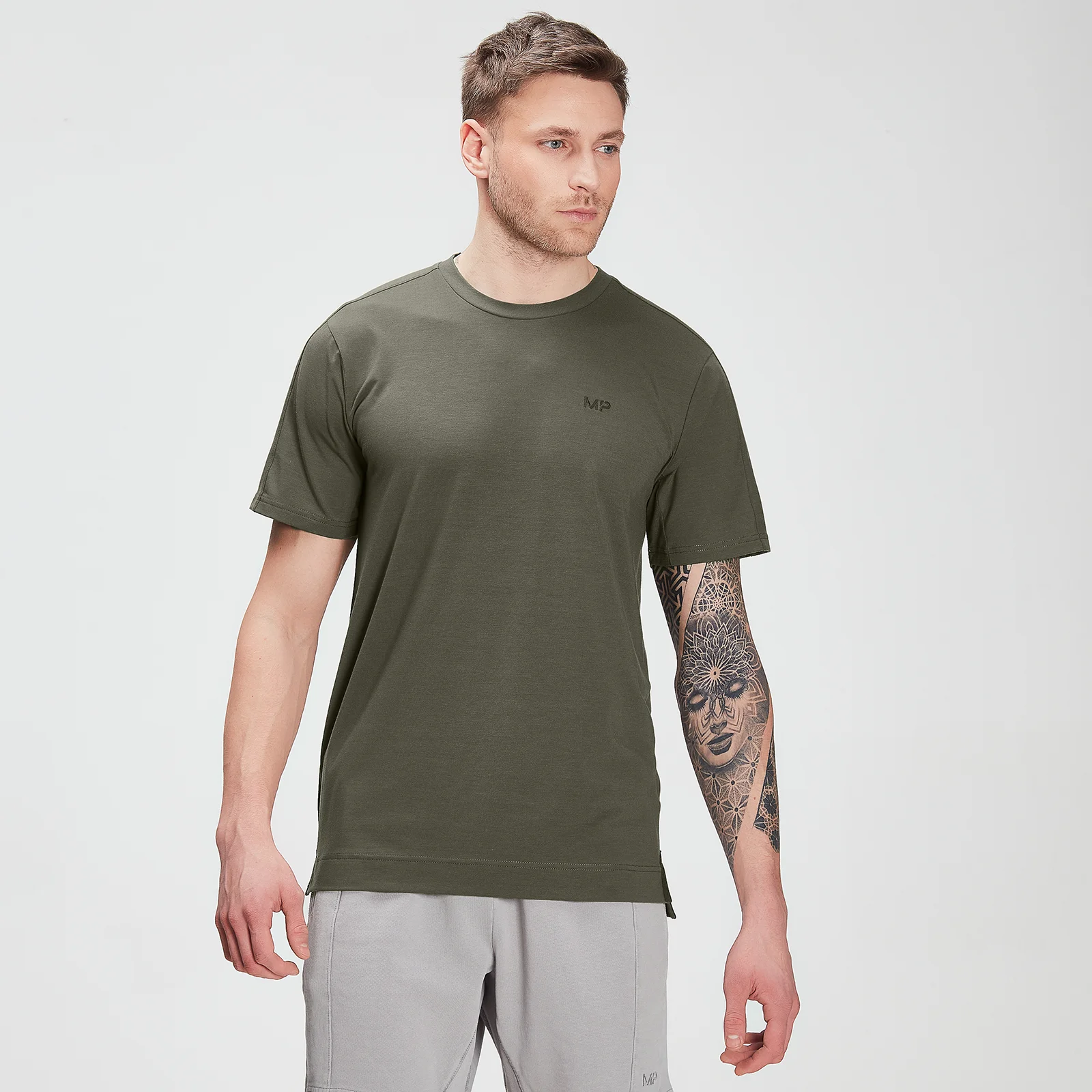 MP Men's Training drirelease® Short Sleeve T-shirt – Dark Olive - XXS Imagen 1