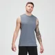 Camiseta de entrenamiento drirelease® para hombre con sisa caída - Gris azulado