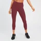 Mallas 3/4 Power para mujer de MP - Burdeos