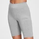 Pantalón corto de ciclismo Tonal Graphic para mujer de MP - Gris jaspeado