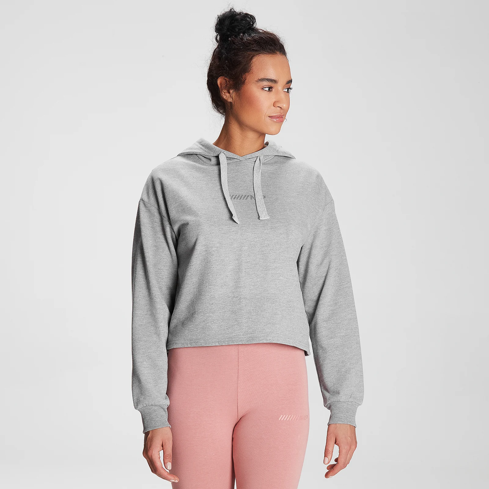 Sudadera con capucha Tonal Graphic para mujer de MP - Gris jaspeado - XXS Imagen 1