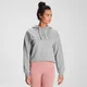 Sudadera con capucha Tonal Graphic para mujer de MP - Gris jaspeado