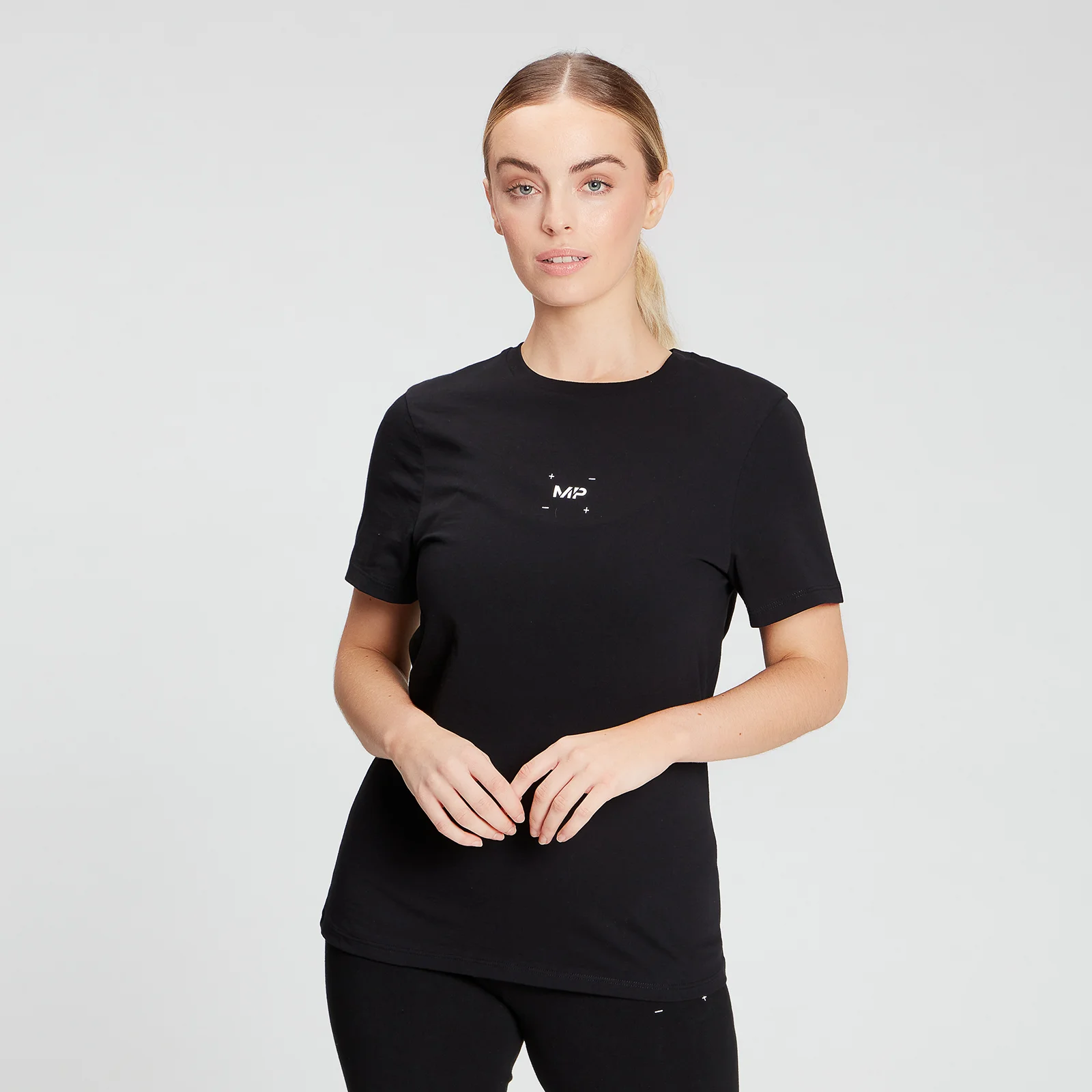 MP Women's Central Graphic T-Shirt - Black - XXS Imagen 1