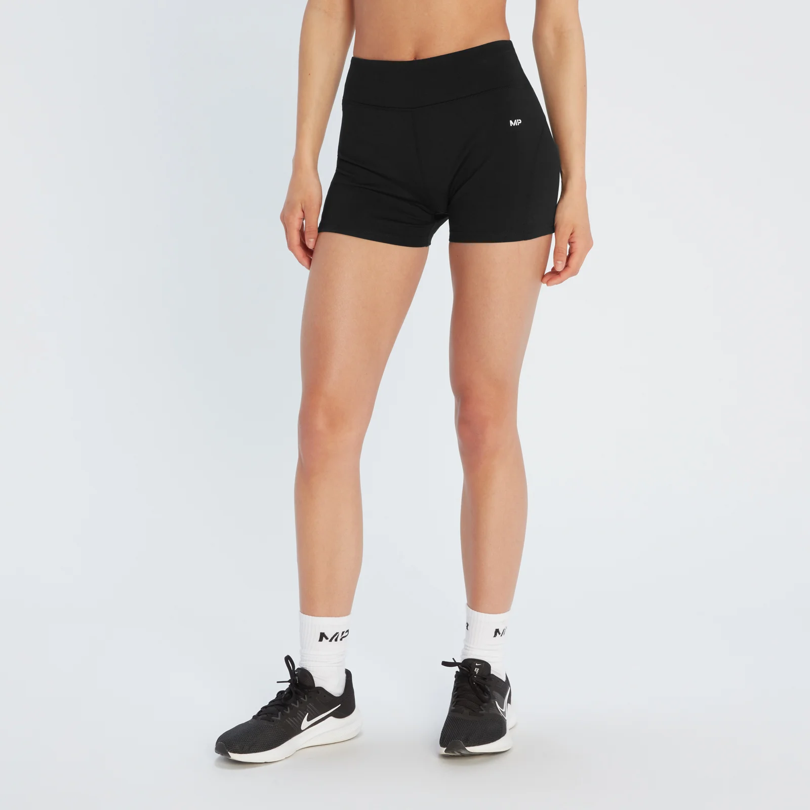 Pantalón supercorto Power para mujer de MP - Negro - L Imagen 1
