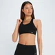 Sujetador deportivo con espalda cruzada Power para mujer de MP - Negro
