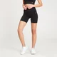 Pantalón corto de ciclismo sin costuras Shape para mujer de MP - Negro