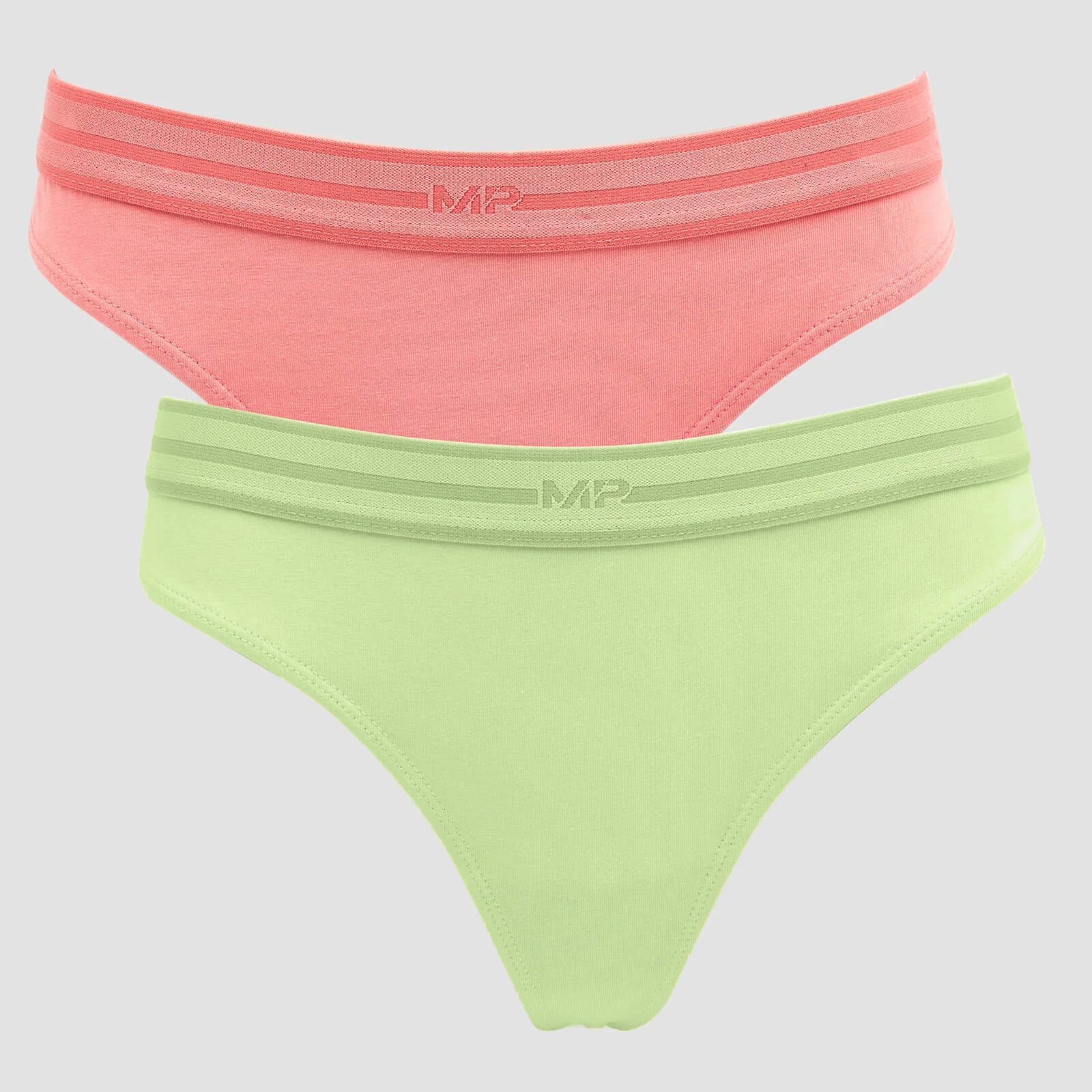MP Women's Thong (2 Pack) Butterfly/Geranium Pink - XXS Imagen 1