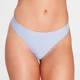 Tanga sin costuras Composure para mujer de MP - Azul celeste