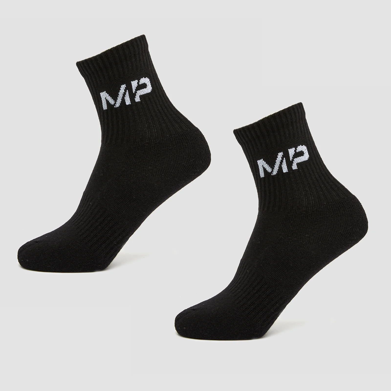 Calcetines clásicos de mujer Essentials de MP (pack de 2) - Negro - UK 3-6 Imagen 1