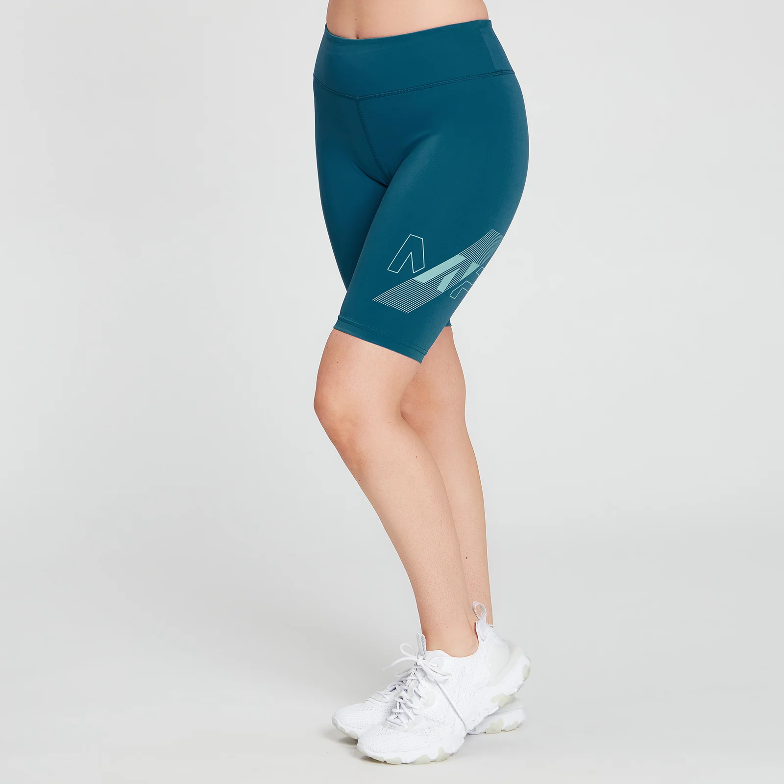 Pantalón corto de ciclismo Impact de edición limitada para mujer de MP - Verde azulado - XXS Imagen 1