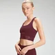 Sujetador de entrenamiento MP Fade Graphic para mujer - Washed Oxblood