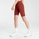 Pantalón corto de ciclismo con gráfico degradado para mujer de MP - Rojo óxido