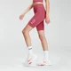 Pantalón corto de ciclismo con gráfico degradado para mujer de MP - Rosa baya