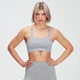 Sujetador de punto para mujer de MP - Gris jaspeado