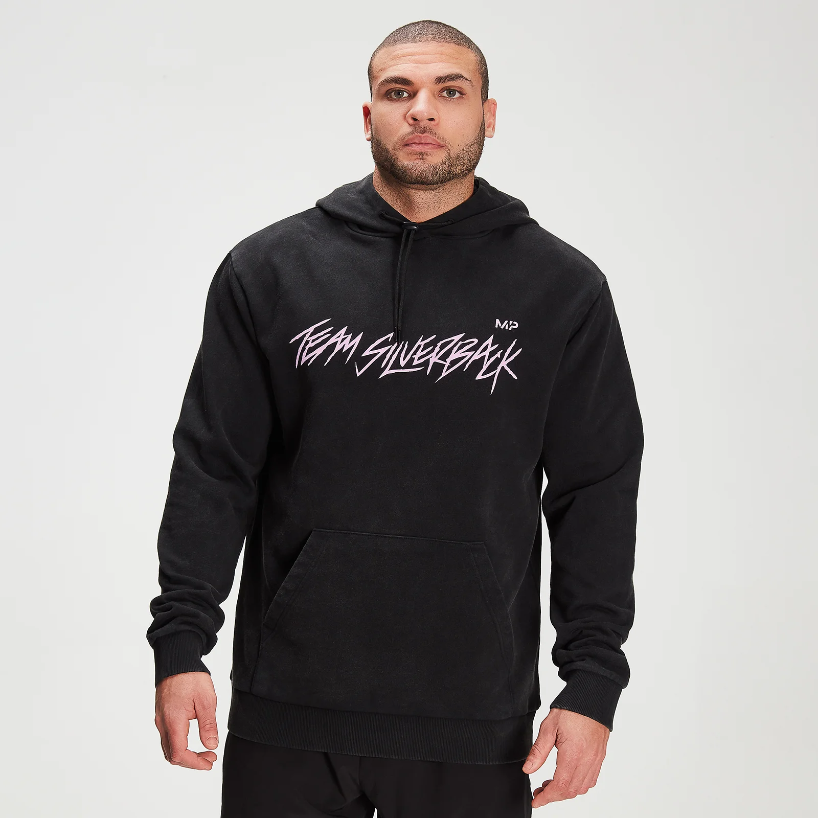 MP X Zack George Men's Washed Hoodie - Black - XXS Imagen 1