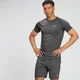 Camiseta de manga corta Tempo Graphic para hombre de MP - Gris carbón