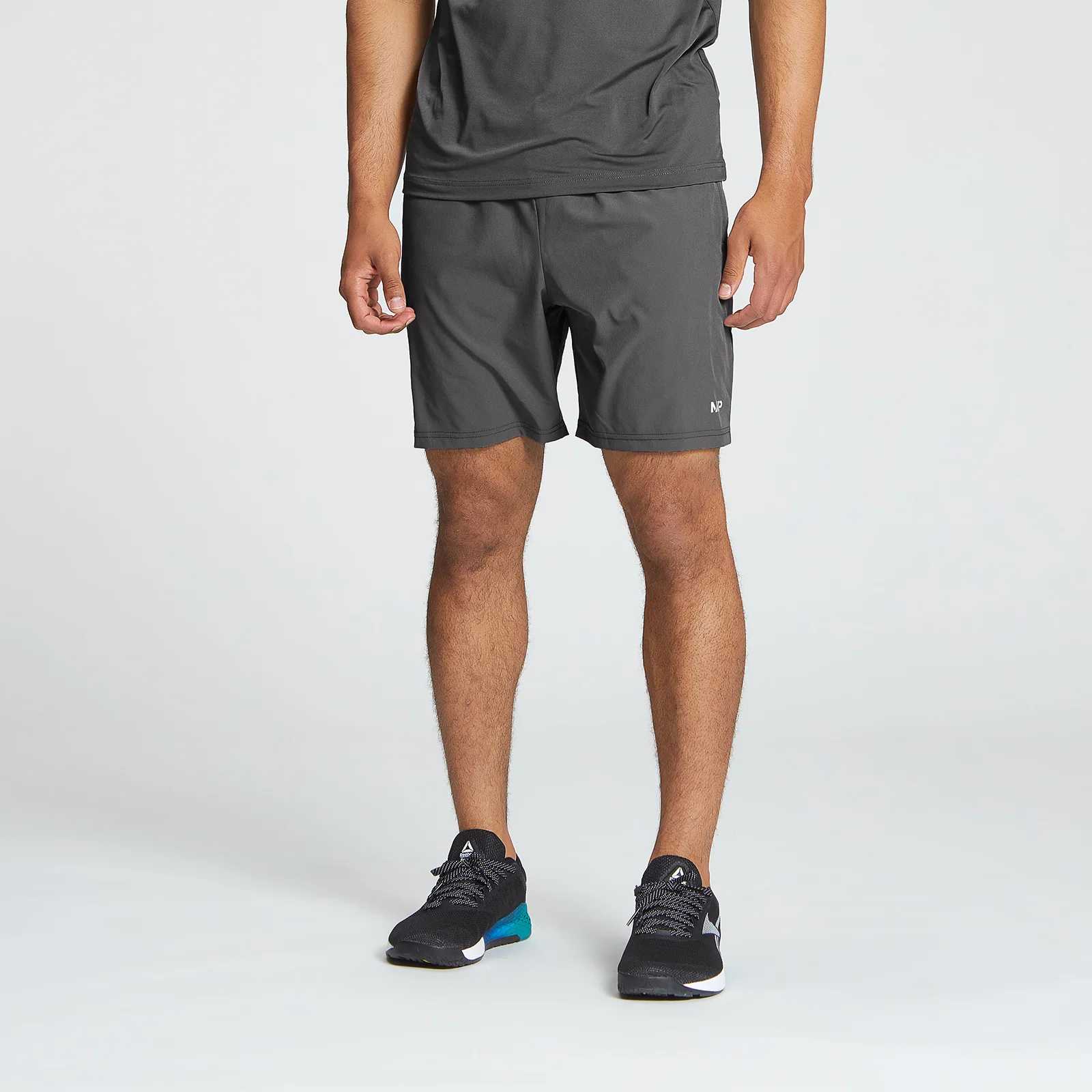 Pantalón corto Tempo Graphic para hombre de MP - Gris carbón - XXS Imagen 1