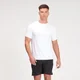 Camiseta de manga corta Velocity para hombre de MP - Blanco