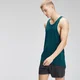 Camiseta de tirantes Velocity para hombre - Verde azulado intenso