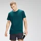 Camiseta de manga corta Velocity para hombre de MP - Verde azulado intenso
