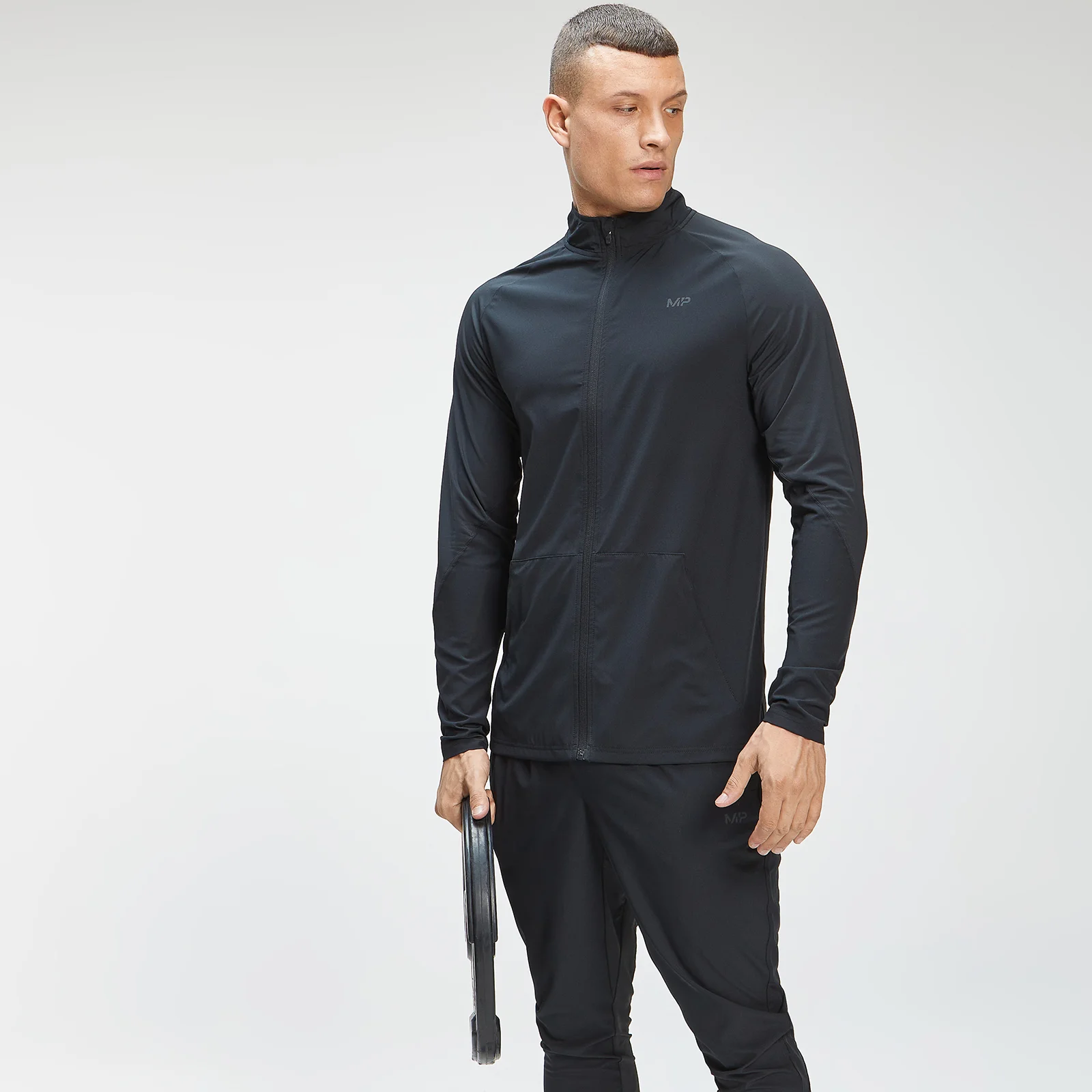 Chaqueta de entrenamiento Tempo para hombre de MP - Negro - XXS Imagen 1