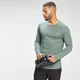 Camiseta de manga larga Composure para hombre de MP - Verde claro