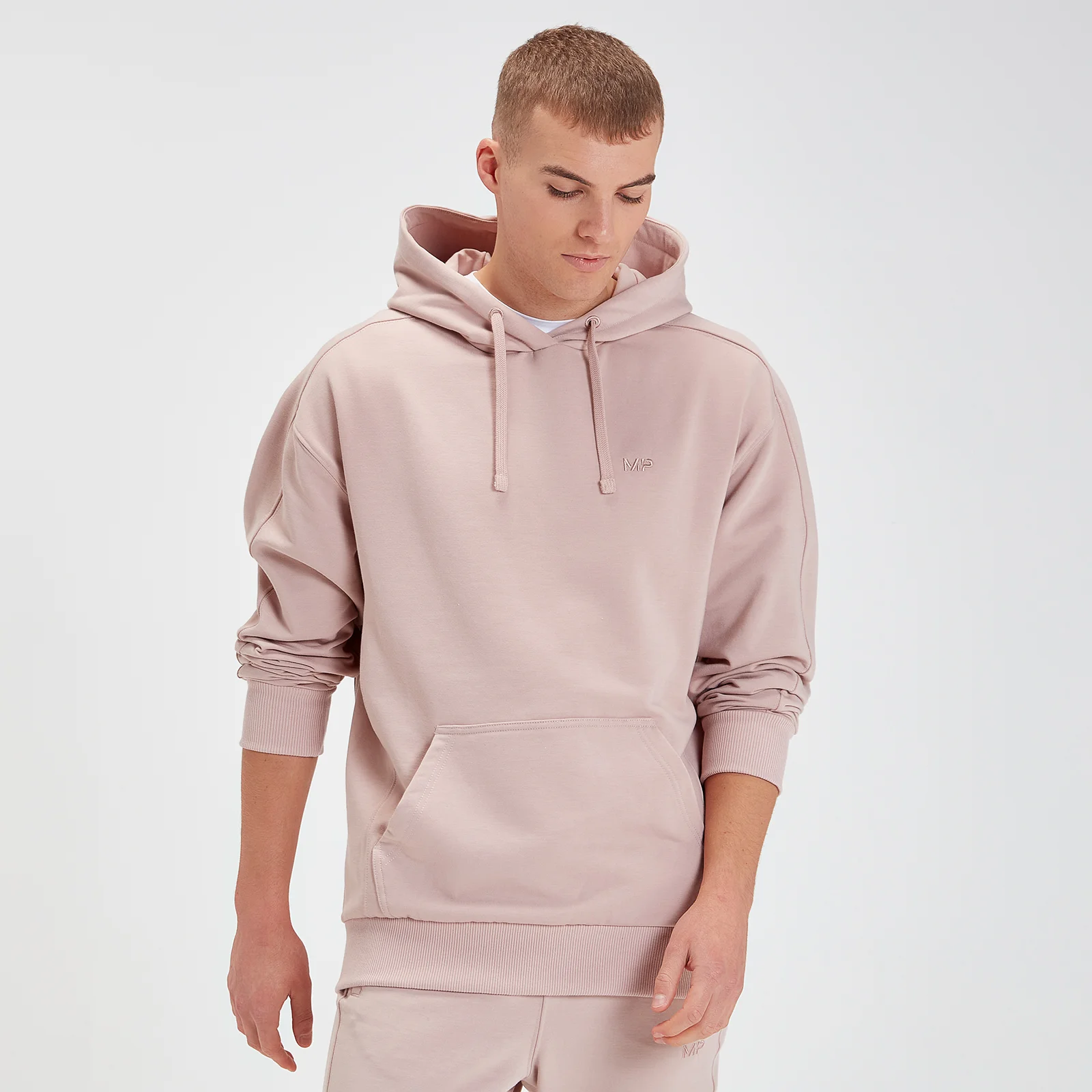 Sudadera con capucha oversize Rest Day para hombre de MP - Beis - XXS Imagen 1