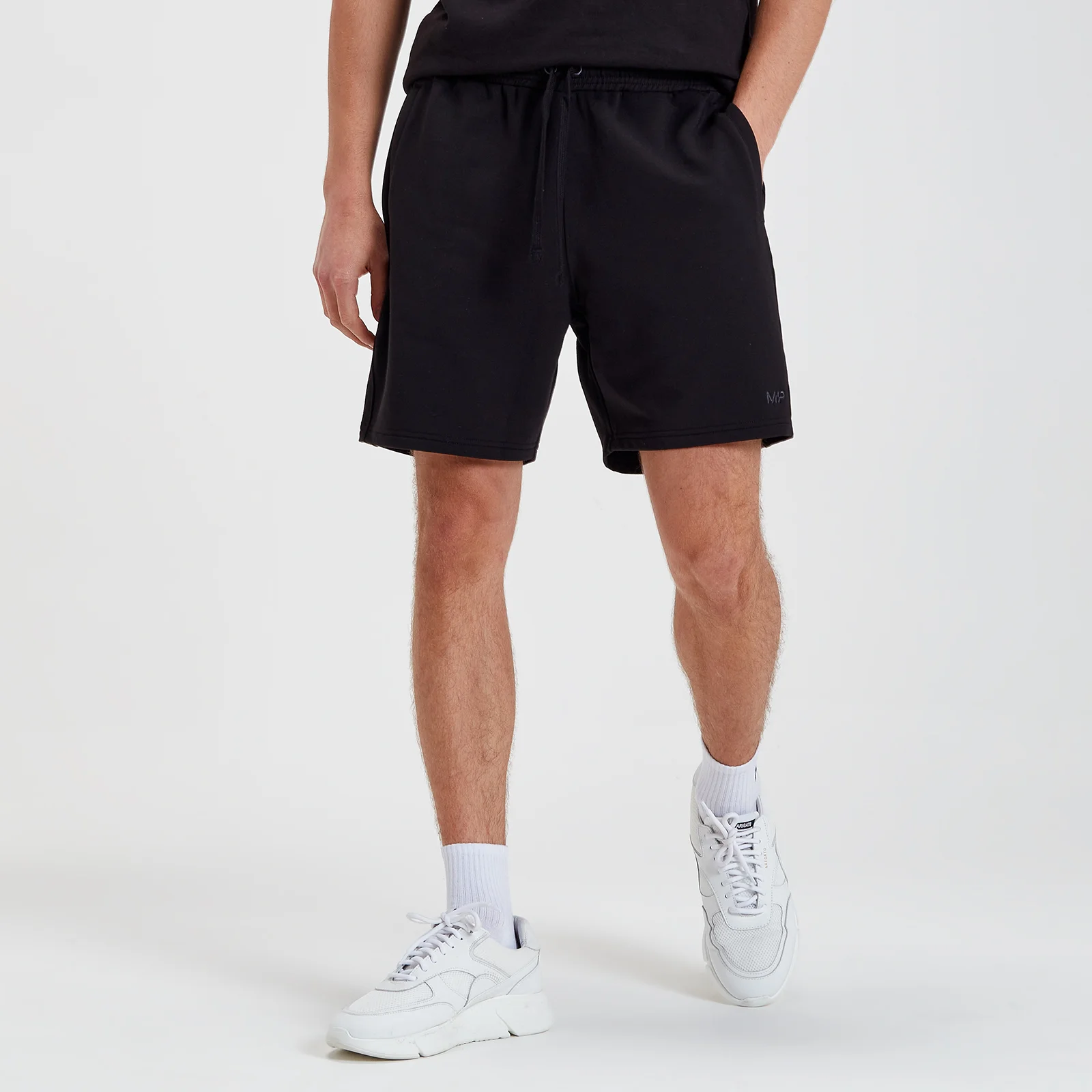 Pantalones cortos transpirables Rest Day para hombre de MP - Negro lavado - XXS Imagen 1