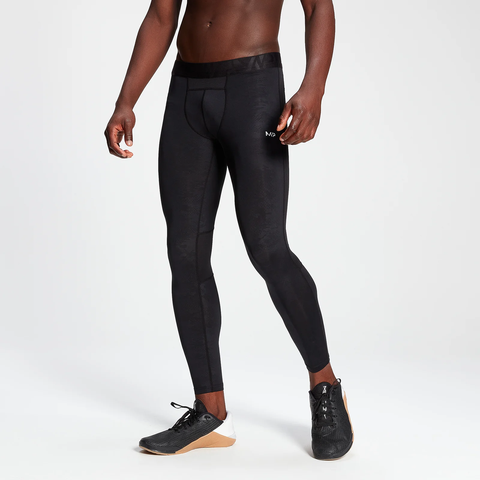 MP Men's Engage Baselayer Leggings - Black - XXS Imagen 1