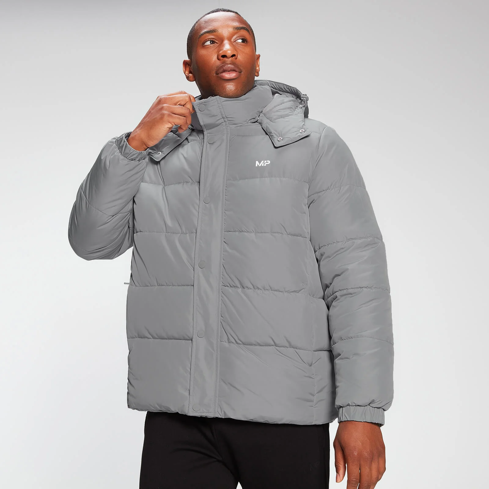 MP Men's Essential Puffer Jacket - Storm - XXS Imagen 1