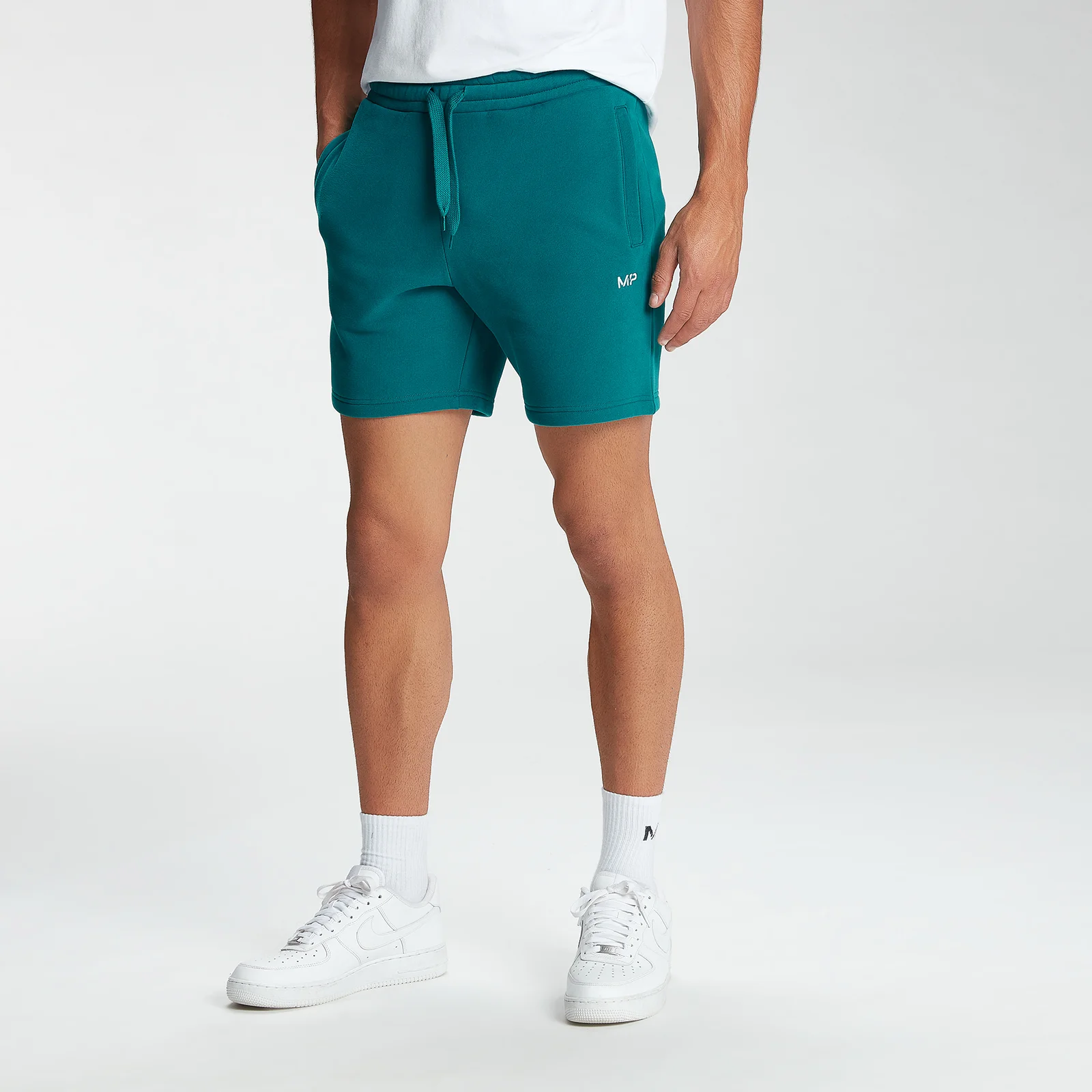 MP Men's Rest Day Sweatshorts - Teal - XXS Imagen 1