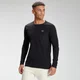 Camiseta de manga larga Essentials para hombre de MP - Negro