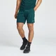 Pantalón corto de tejido de punto de entrenamiento para hombre de MP - Verde azulado intenso