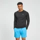 Camiseta de manga larga de entrenamiento para hombre de MP - Negro