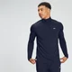 Camiseta con cremallera de 1/4 para hombre de MP - Azul marino
