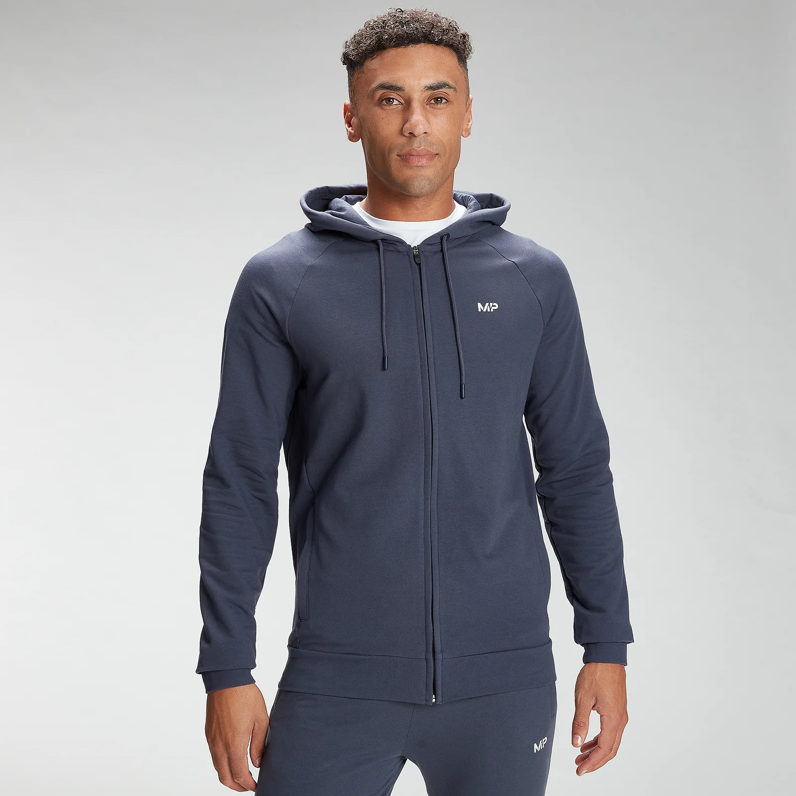 MP Men's Form Zip Up Hoodie - Graphite - XXS Imagen 1