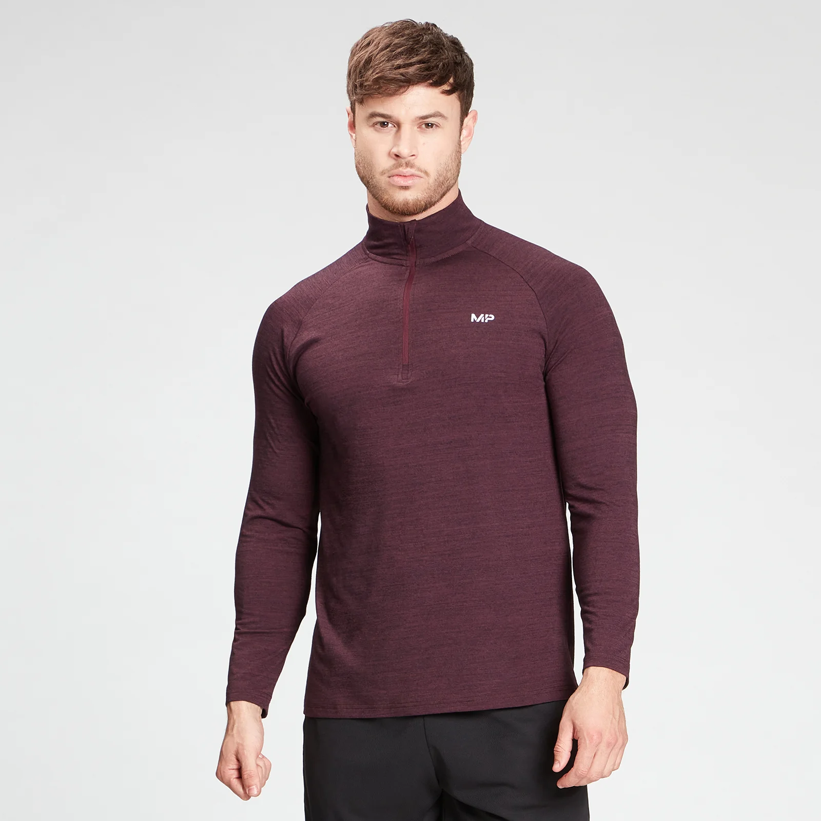 MP Men's Performance 1/4 Zip Top - Port Marl - XS Imagen 1