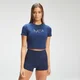 Camiseta corta de camuflaje Adapt para mujer de MP - Azul oscuro