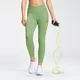 Mallas Tempo Repreve® con largo por encima del tobillo para mujer de MP - Verde manzana
